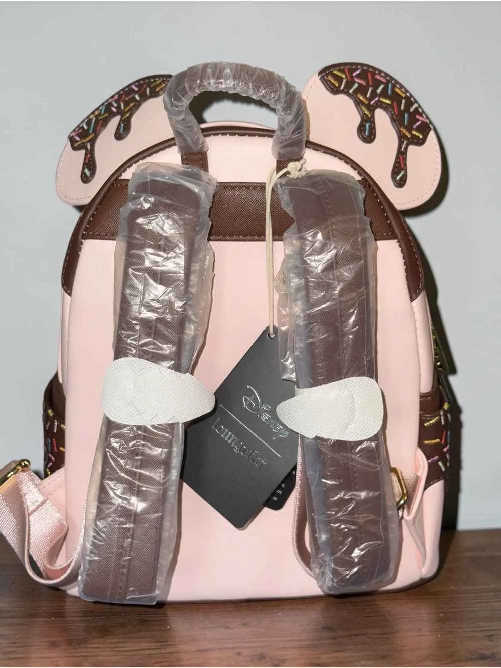 Loungefly Disney Minnie Chocolate Sprinkles Lollipop Mini Backpack
